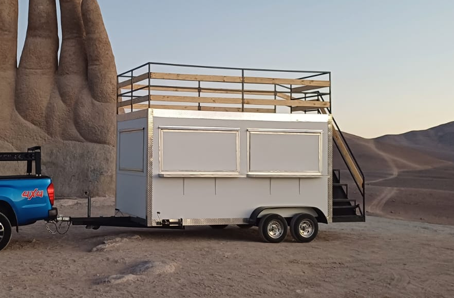 2 x 4 metros con terraza